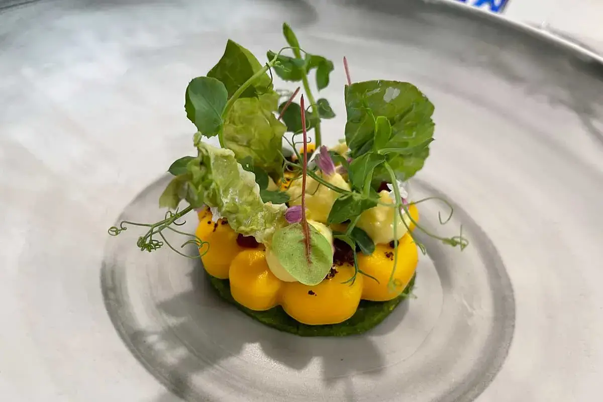 Dessert alle verdure Scoprire l’alta cucina attraverso la verdura grazie a Peter Brunel