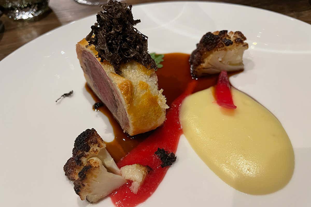 Wellington alla Tirolese Al Granbaita fra benessere e alta cucina, puntando alla 6ª stella