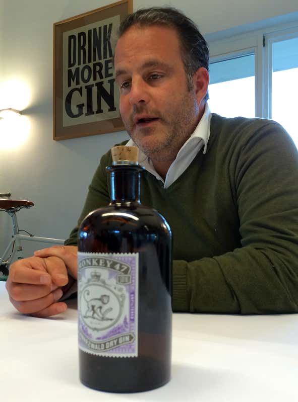Alexander Stein, titolare Monkey Gin