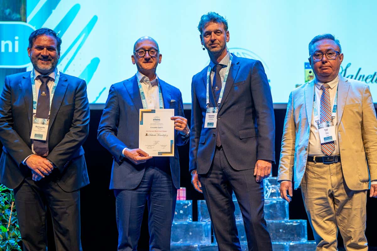 Barilla, Spadini riceve il premio europeo per i manager della manutenzione industriale