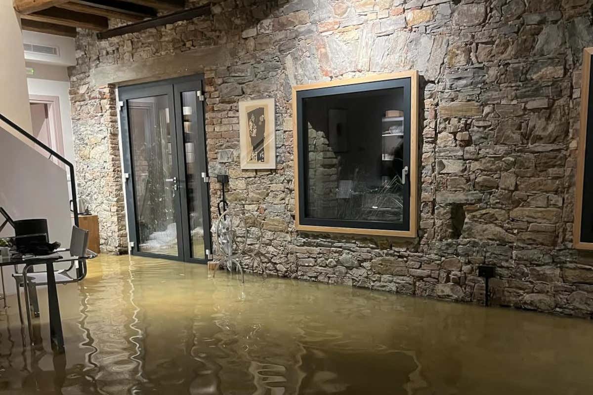 Alluvione in Friuli: il ristorante stellato di Antonia Klugmann sommerso dall’acqua