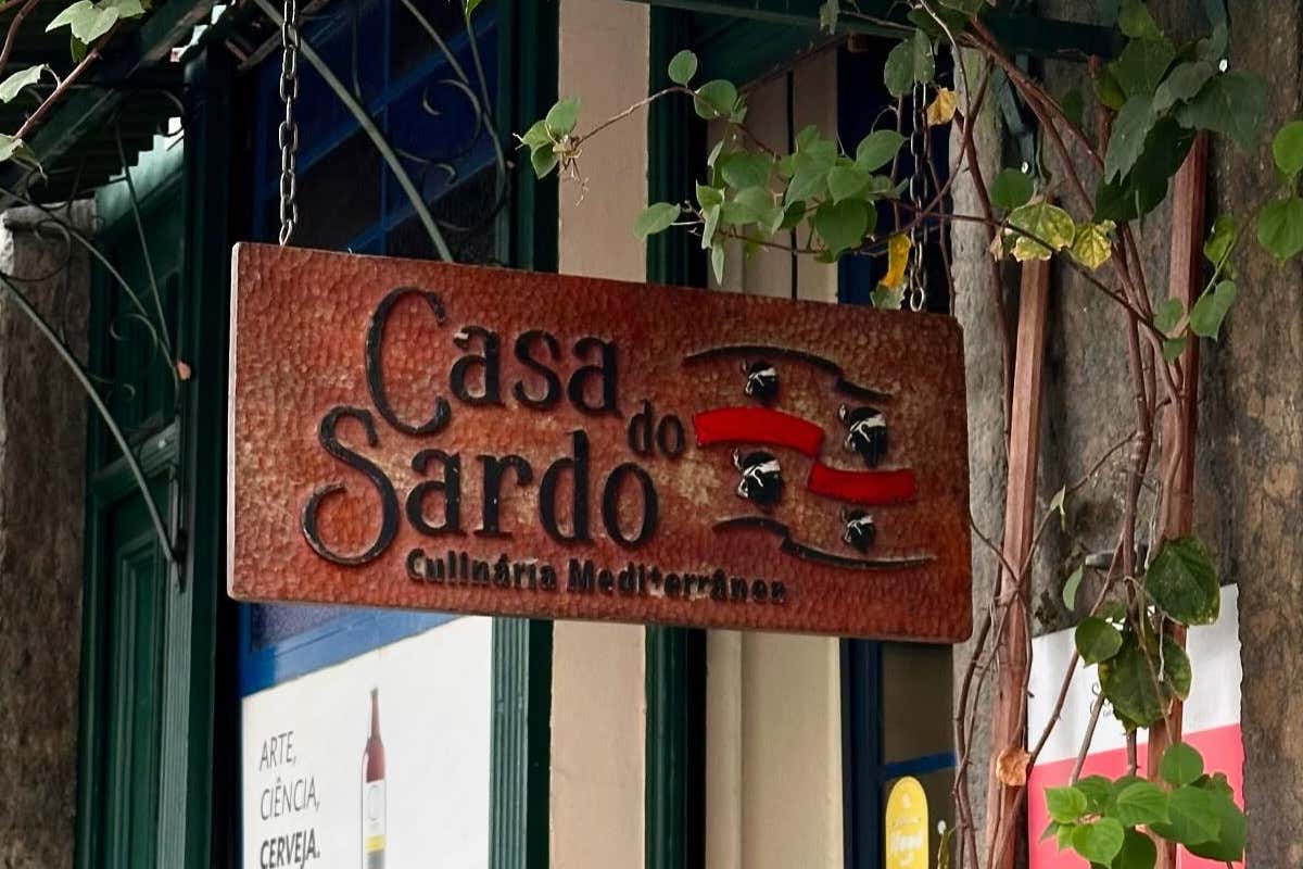 Il ristorante Casa do Sardo si trova lontano delle zone più turistiche di Rio de Janeiro