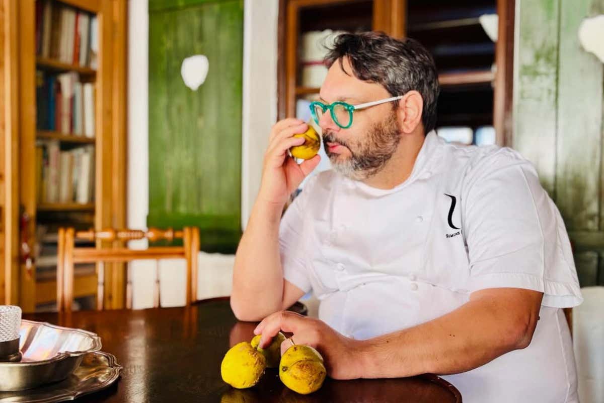 Lo chef Simone Cantafio