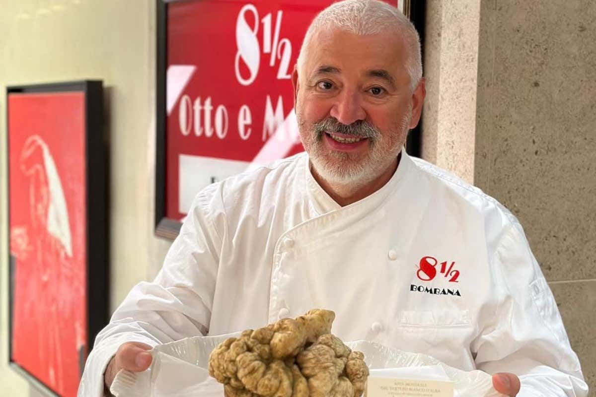Lo chef Umberto Bombana