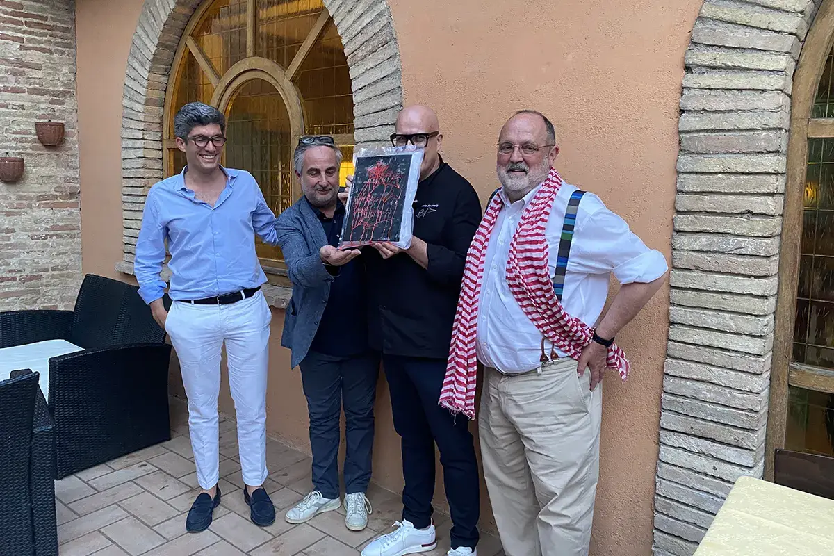 Alla presentazione del libro