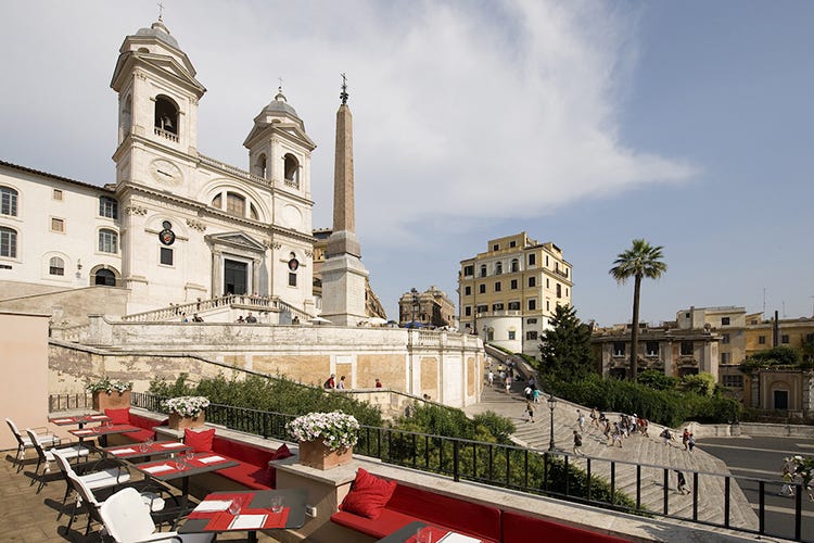 Il Palazzetto Dove mangiare a Roma? Ta rooftop, piazze storiche e vigne