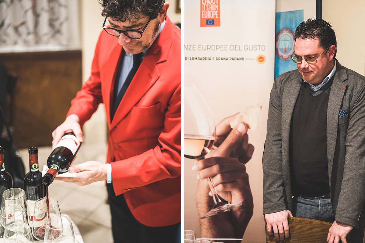 Andrea Virgilio e Diego Locatelli Il pesce sposa le eccellenze lombarde alla Trattoria La Barca