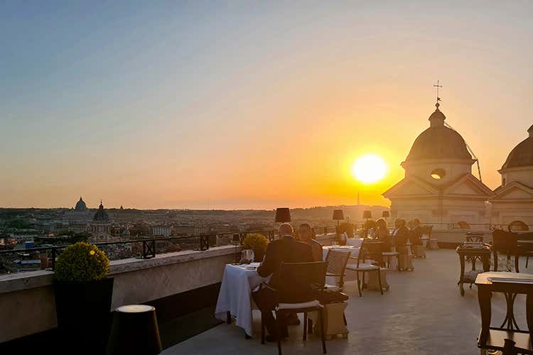 La terrazza dell'Hassler - Dinner bonds autunno-inverno A Imàgo torna il format di successo