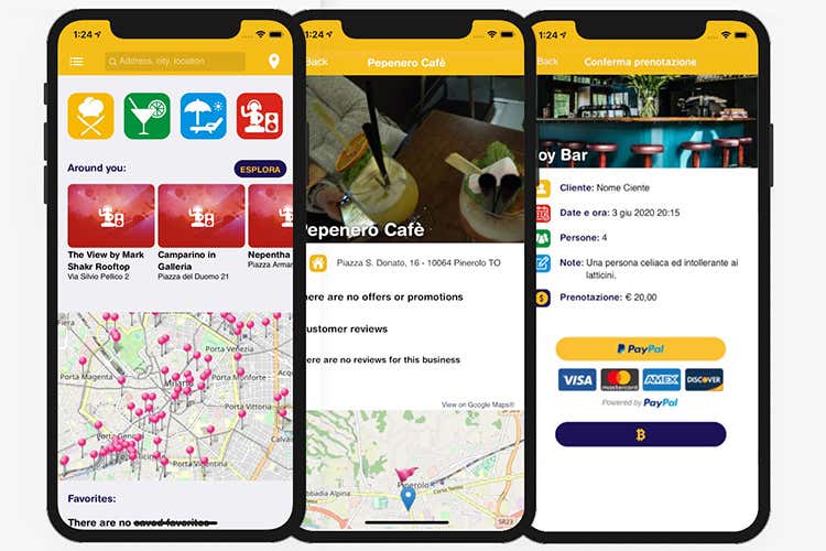 Infomycity Manager &egrave; un modo innovativo per restare in contatto con i propri clienti, promuovere eventi e ricevere prenotazioni - Infomycity rivoluziona i locali Prenotazioni in sicurezza