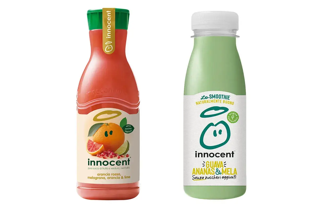Gli smoothie col cappellino di Innocent