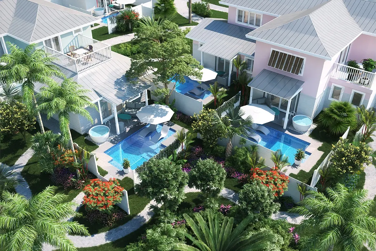 Il nuovo Island Village Sognando le Bahamas nel nuovo Sandals Royal