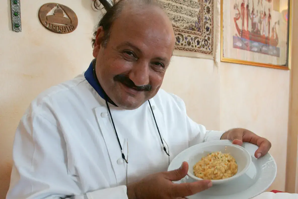 Issa Gweinat (foto: Renato Vettorato) Addio Issa, re della cucina giordana in Italia