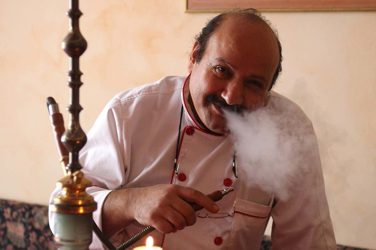 Issa Gweinat (foto: Renato Vettorato) Addio Issa, re della cucina giordana in Italia