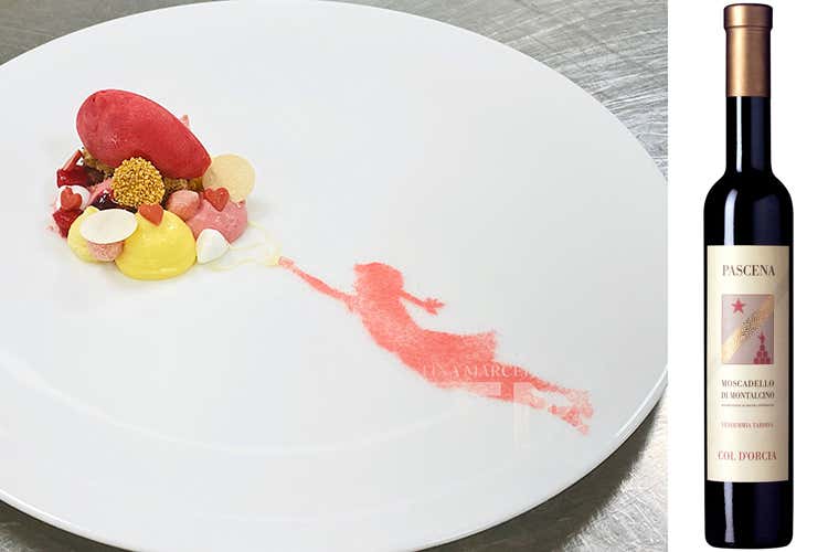 Fragola, lampone e latte - Moscadello di Montalcino “Pascena” Col d’Orcia - L’Italia del vino Intensità toscana Fragola, lampone e latte - Moscadello di Montalcino “Pascena” Col d’Orcia - L’Italia del vino Intensità toscana