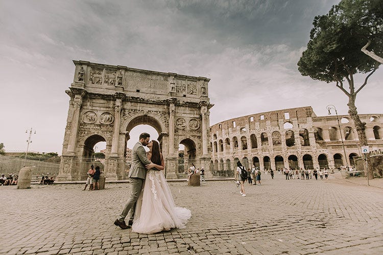 Gli sposini stranieri scelgono l'Italia 
Celebrati 9mila matrimoni nel 2019
