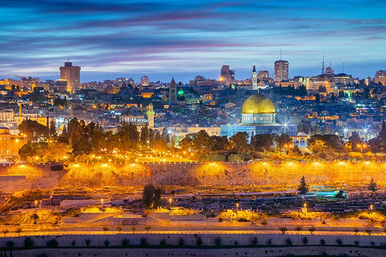 Vista panoramica su Gerusalemme (Italiani in Israele, numeri in crescita Dall'inizio dell'anno 85mila turisti)