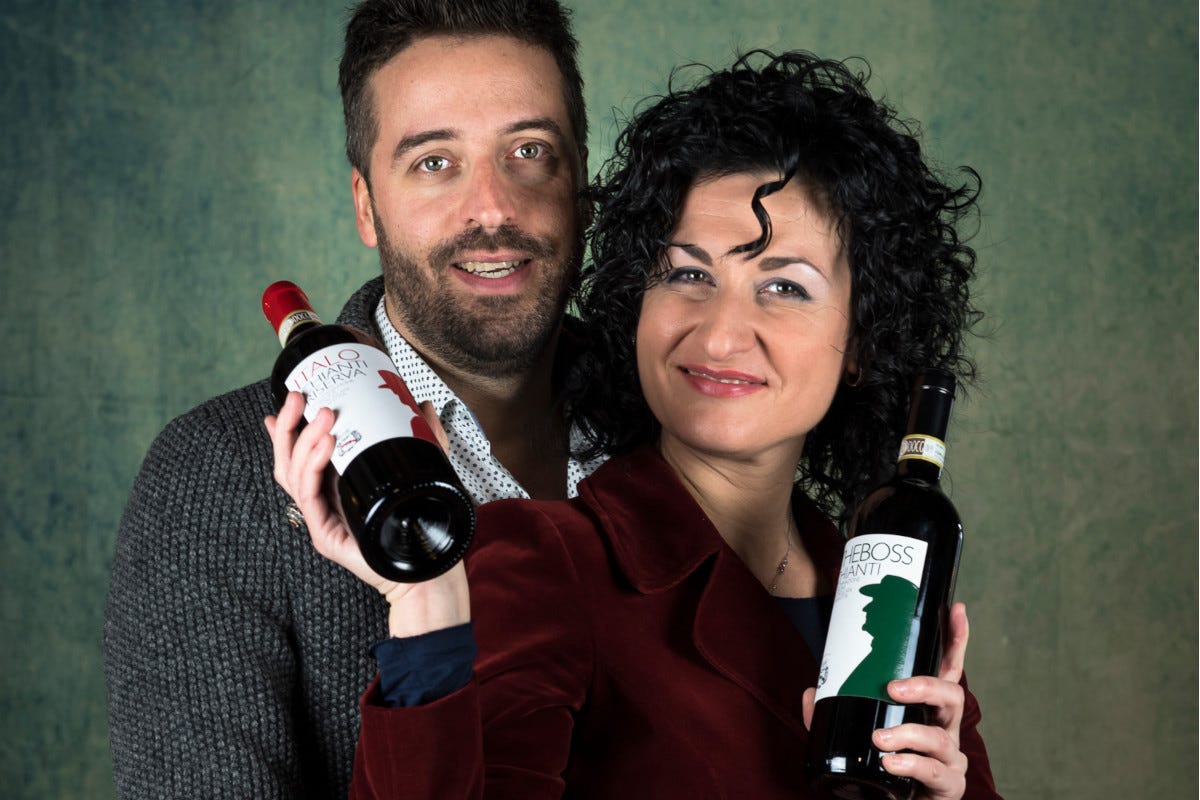 Emanuela Tamburini, assieme al marito Michele Jermann I vini di Tamburini, un tradizione toscana che continua