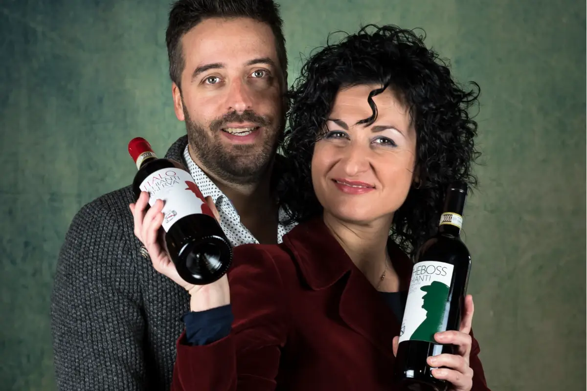 Emanuela Tamburini, assieme al marito Michele Jermann I vini di Tamburini, un tradizione toscana che continua