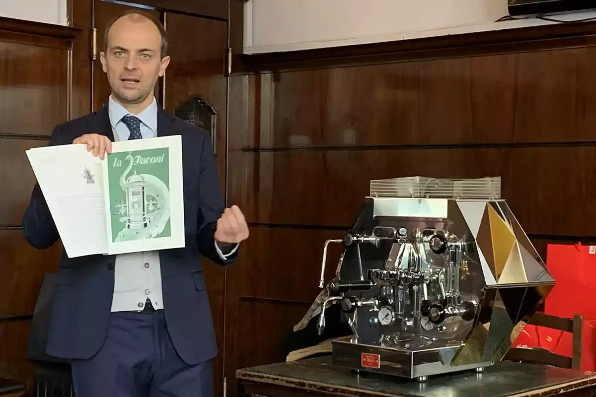 Francesco Jori e la Diamantina La Pavoni: fascino, design, tecnologia