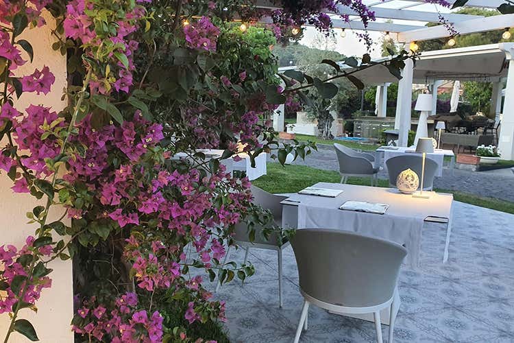 Gli spazi outdoor del Jos&eacute; Restaurant - Jos&egrave; Restaurant, la distanza c&rsquo;era Ora si aggiunge pi&ugrave; sicurezza