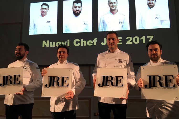Davide Del Duca, Daniel Canzian, Emanuele Donalisio e Massimilano Mascia - Luca Marchini presidente di Jre Italia Gioventù, passione e solidarietà al centro