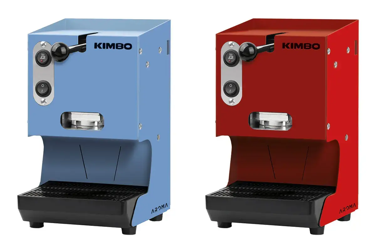 Kimbo Metal Azzurro Marechiaro e Rosso Ardore Con Kimbo Metal, il caff&egrave; a casa &egrave; buono come al bar