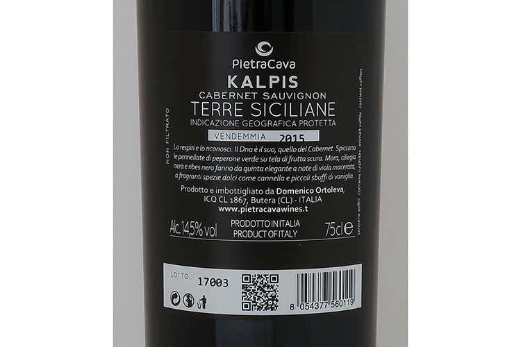 (Kalpis 2015 di Pietracava Cabernet Sauvignon ricco di personalità) (Kalpis 2015 di Pietracava Cabernet Sauvignon ricco di personalità)