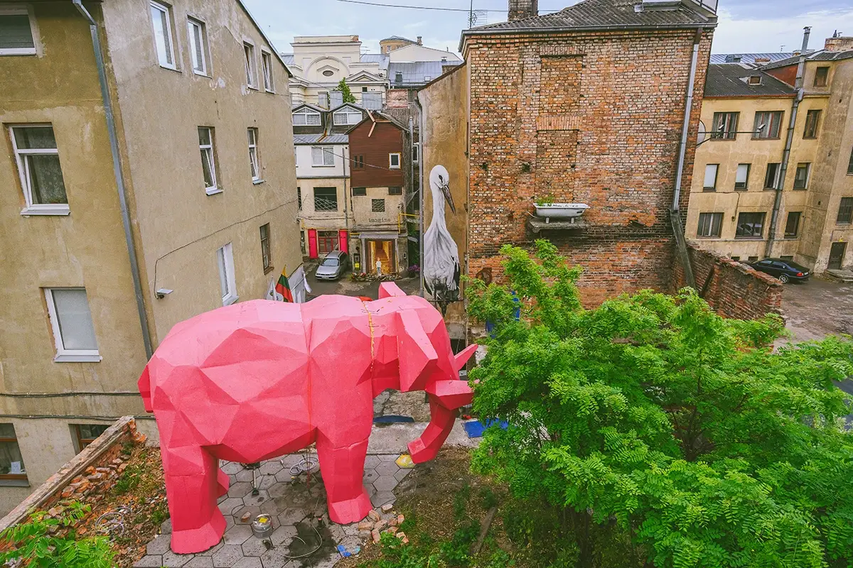 Kaunas, galleria all’aperto. Foto: Andrius Aleksandravicius Scopri la magia della Lituania, con 10mila pernottamenti in omaggio