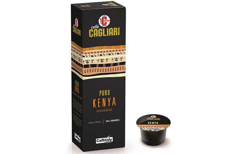 (Dal Kenya il 100% Arabica di Cagliari Aroma fresco e note agrumate)