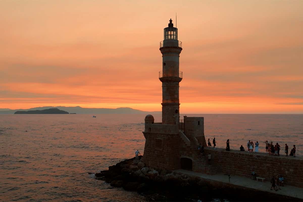 Tramonti spettacolari a Creta