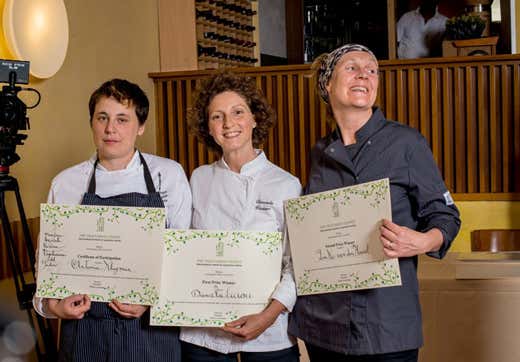 da sinistra: Antonia Klugmann, Daniela Cicioni e Femke Van den Heuvel da sinistra: Antonia Klugmann, Daniela Cicioni e Femke Van den Heuvel
