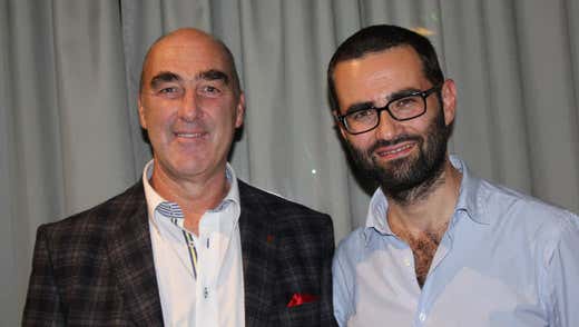 da sinistra: Helmut Koecher e Andrea Macchione
