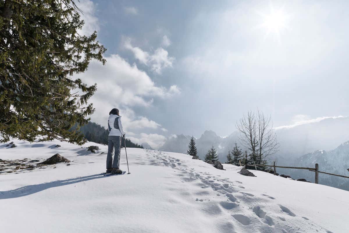 La natura, le montagne, la neve e il silenzio ® lolin
