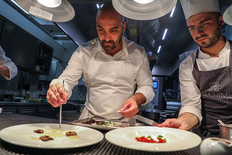 Davide Puleio (L'Alchimia di Alberto Tasinato Cucina e mixology al passo con i tempi)