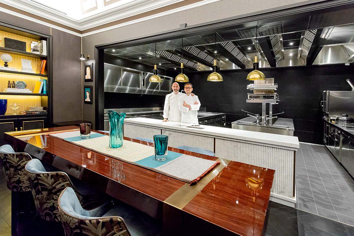 Chef's table (foto Davide Dutto) Da “Lino” a Pavia la cucina punta su stile e ricerca