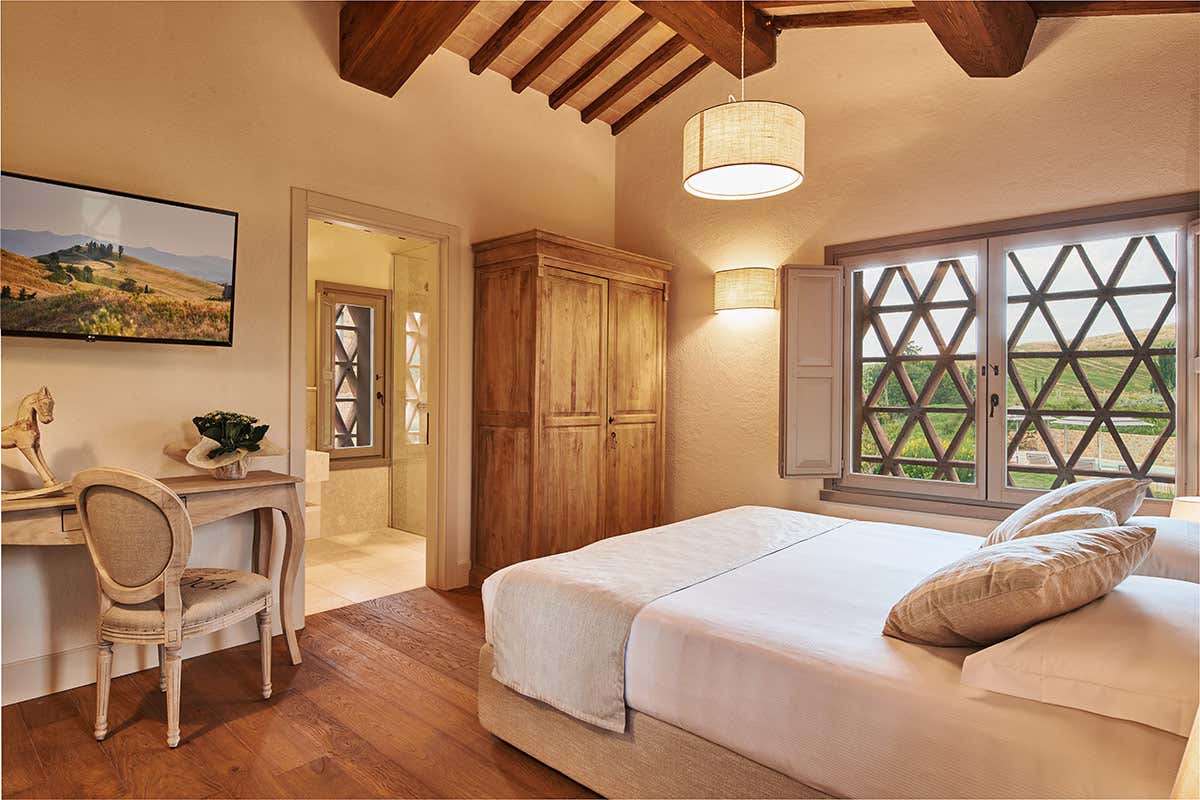 Ospitalità in grado di soddisfare ogni esigenza del turista Non solo ambiente e storia. Nell'oasi di Castelfalfi fra cibo, wellness e golf