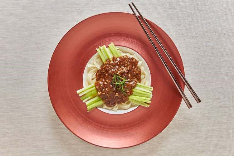 Un piatto di Lamian (La carta dei Lamian al ristorante Bon Wei)