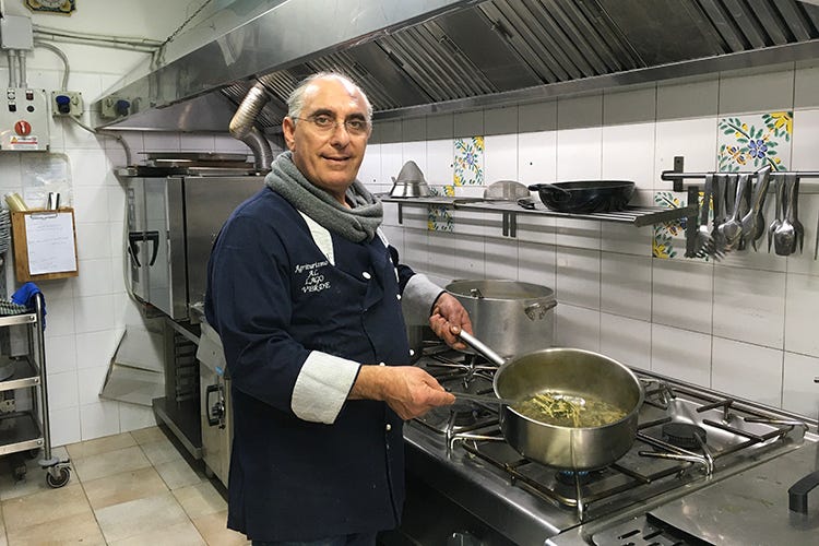 Lino Rinchiuso (La cucina indimenticabile del Lago Verde di Alia)