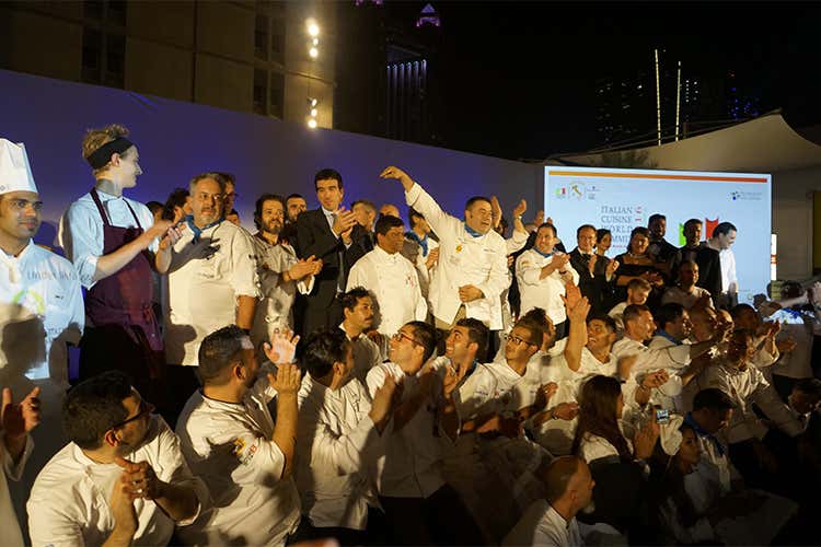 La cucina italiana in scena a Dubai Grandi cuochi celebrano il cibo tricolore