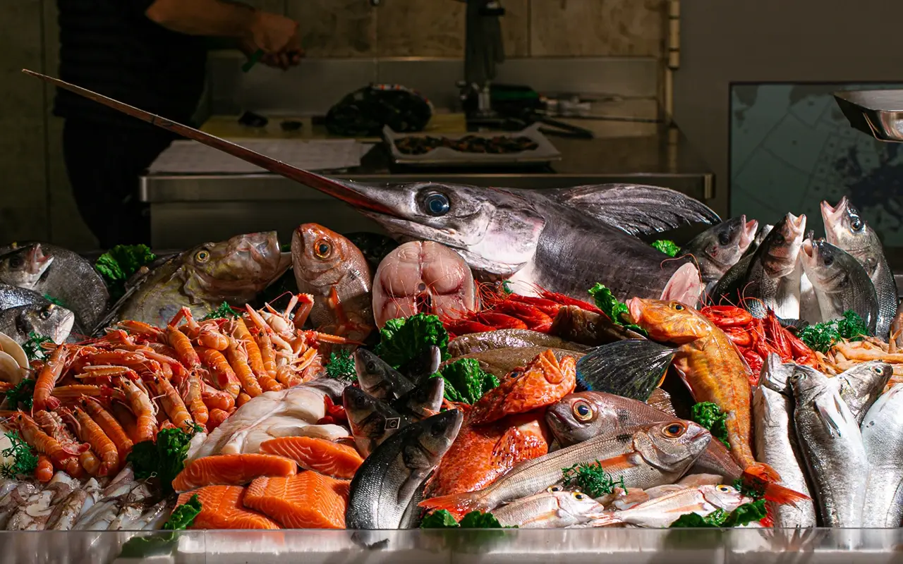 La Pescatoria Il mare a Roma in un ristorante di... Livello 1
