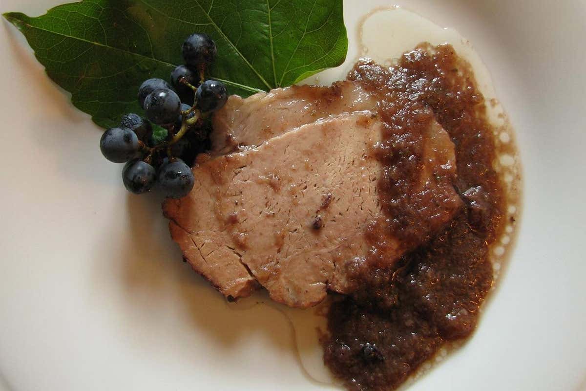 Buon Ricordo: Prosciutto cotto nel vino de La Montanella