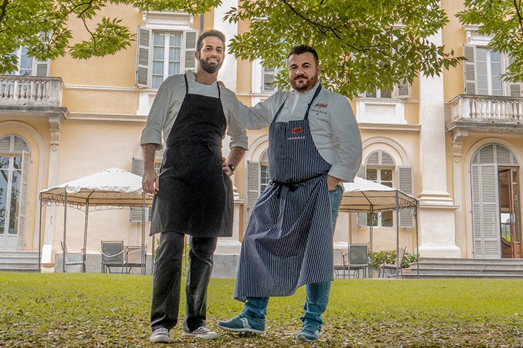 Andrea Pasqualucci e Andrea Larossa (Larossa e Pasqualucci vincono il 7° Sina Chefs' Cup Contest)