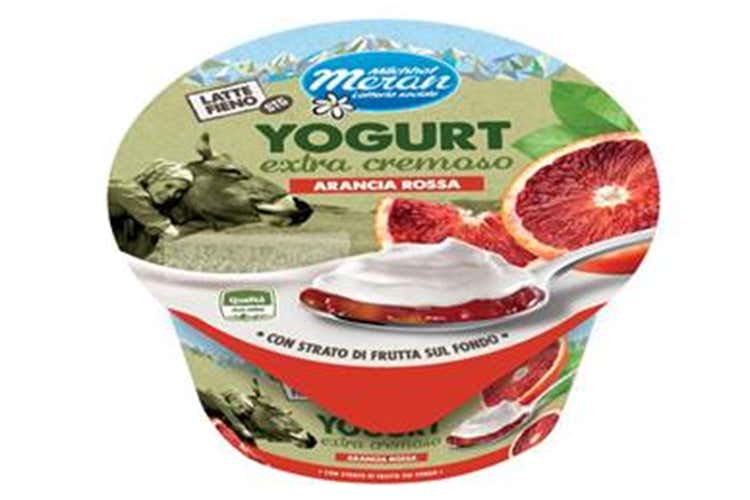 Latte Fieno all’arancia rossa Yogurt come un dolce al cucchiaio Latte Fieno all’arancia rossa Yogurt come un dolce al cucchiaio