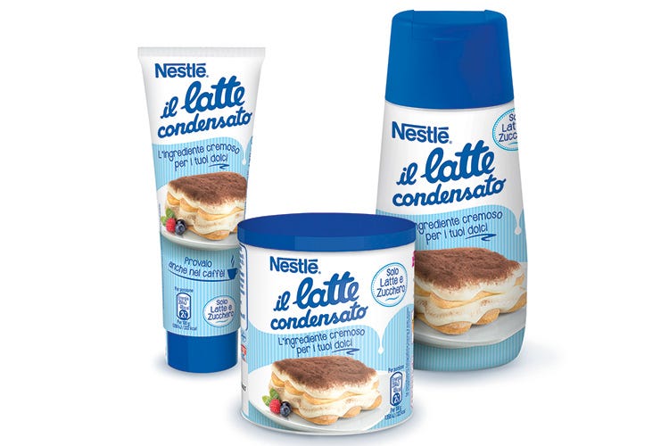 La linea dei prodotti Latte Condensato Nestlé - Dal Latte Condensato Nestlé un gelato gustoso e semplice