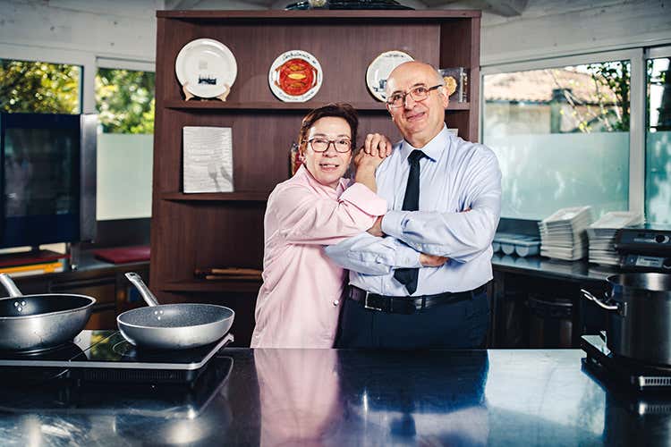 Flavio Cerioni ed Elide Pastrani (Le 4 stagioni della Lanterna di Fano)