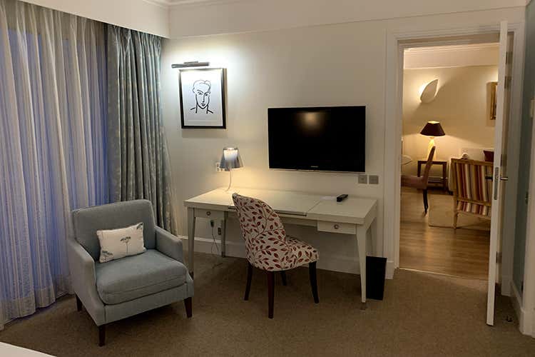 La suite dell'albergo (Le Mas Candille, perla di Mougins) La suite dell'albergo (Le Mas Candille, perla di Mougins)