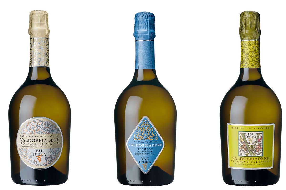 La gamma Rive Val D'Oca Cantina Produttori Valdobbiadene e Val D&rsquo;Oca a Vinitaly Special Edition