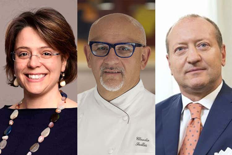 Anna Scavuzzo, Claudio Sadler, Cesare Ferrero - Le Soste e Sogemi a Milano per lanciare 5 nuovi eventi