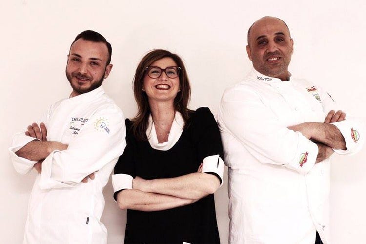 Fabiano Borea, Tina D'Antuono e Antonio De Martino - Le Tre Vele fa ritorno nella natia Stabia Offerta più ampia con la pizza gourmet