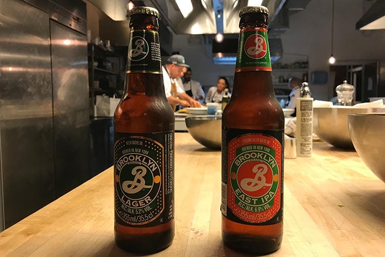 (Le birre Brooklyn Brewery nel Belpaese Le distribuisce Carlsberg Italia)